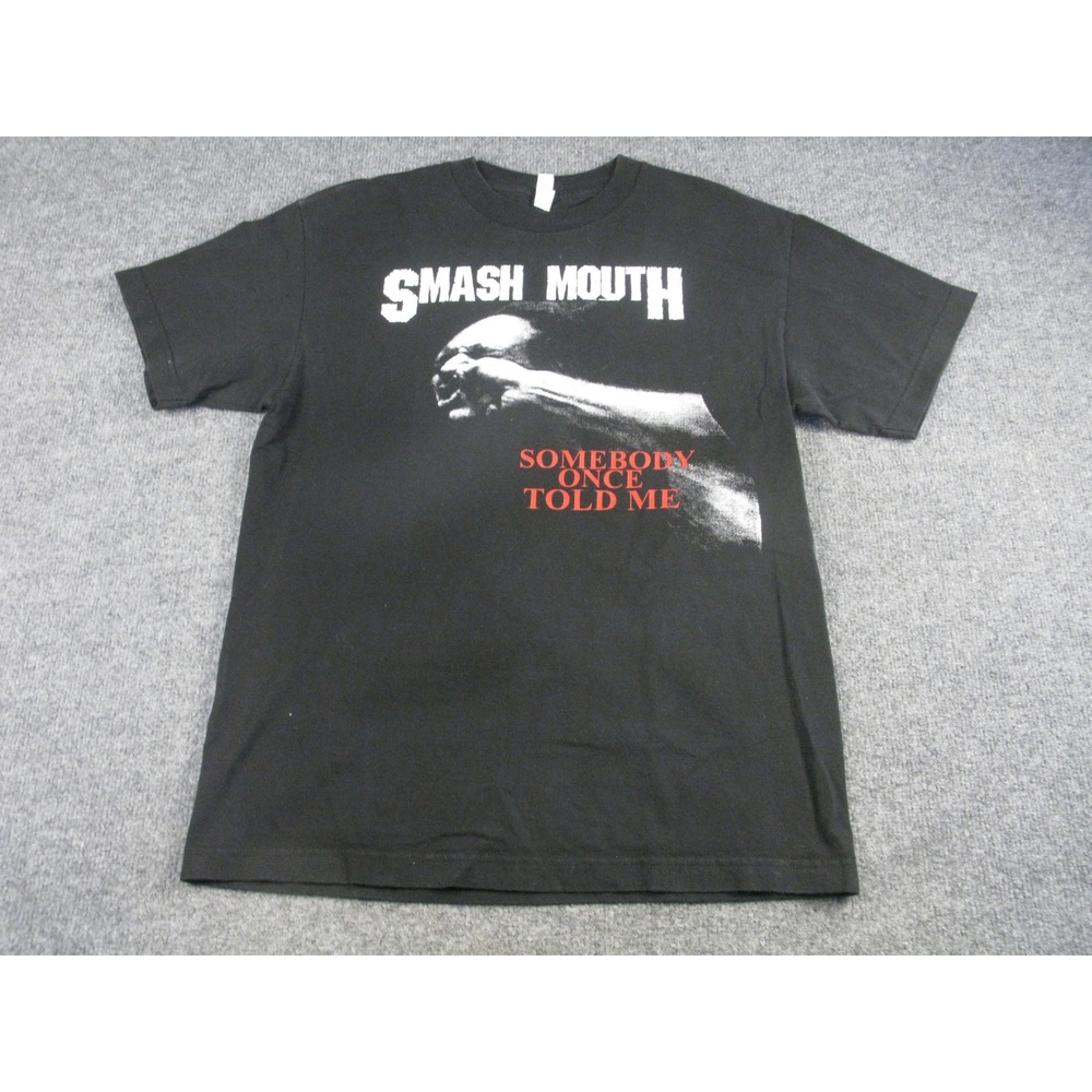 Smash Mouth Somebody Once Told Me Band T Shirt Mens Medium Black Alstyle